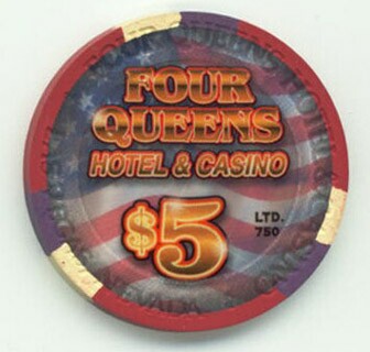 Four Queens President's Day 2007 $5 Casino Chip