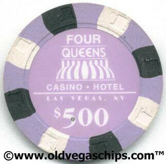 Las Vegas Four Queens $500 Casino Chip