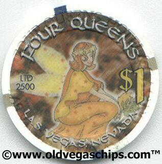 Las Vegas Four Queens Autumn Equinox $1 Casino Chip