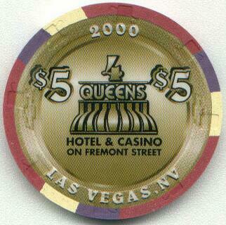 Four Queens 1969 SS Camaro $5 Casino Chip