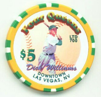 Four Queens Dick Williams $5 Casino Chip
