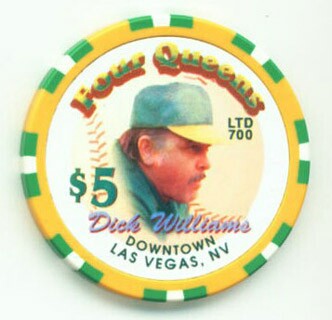 Four Queens Dick Williams $5 Casino Chip