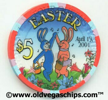 Four Queens Easter 2001 $5 Casino Chip