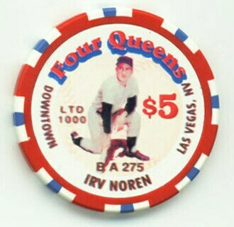 Four Queens Irv Noren $5 Casino Chip