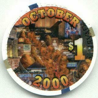 Four Queens October 2000 $1 Casino Chip