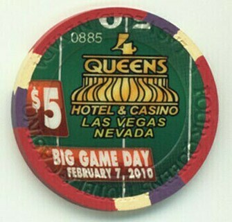 Four Queens Superbowl 2010 $5 Casino Chip
