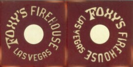 Las Vegas Foxy's Firehouse Casino Dice