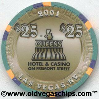 Four Queens 1960 Impala $25 Casino Chip