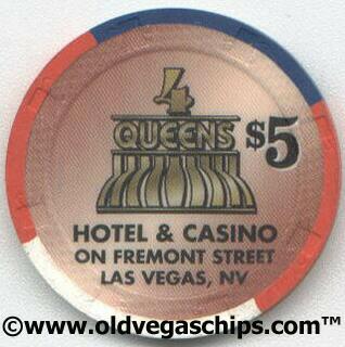 Las Vegas Four Queens Mayor Oscar Goodman $5 Casino Chip