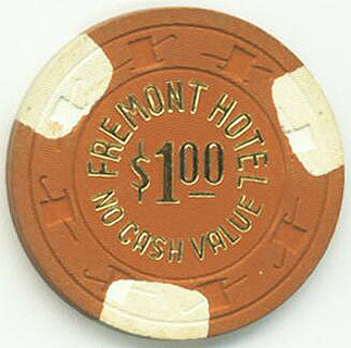 Las Vegas Fremont Hotel NCV $1 Casino Chip