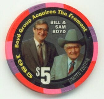 Fremont Hotel Bum Group Acquires Fremont $5 Casino Chip