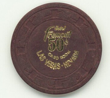 Fremont Hotel Card Room 50&cent; Casino Chip