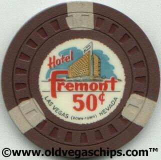 Las Vegas Fremont Hotel 50&cent; Casino Chip