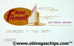 Fremont Hotel Slot Club Card