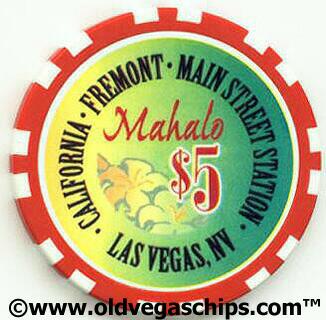 Fremont Hotel Mahalo $5 Casino Chip