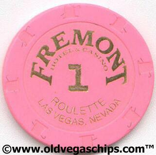 Las Vegas Fremont Hotel Roulette Casino Chip