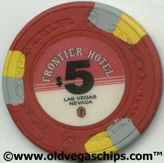 Frontier Hotel $5 Casino Chip