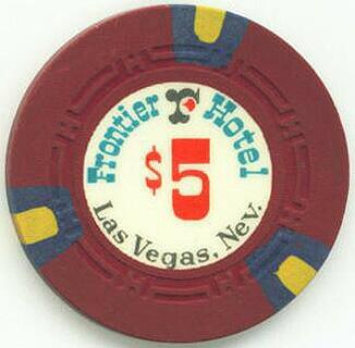 Frontier Hotel 1st Issue $5 Casino Chip