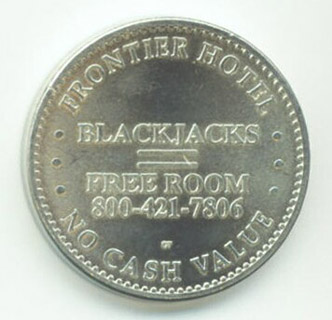 Las Vegas Frontier Hotel Free Room Token