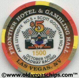 Frontier Hotel Scott Goodyear $5 Casino Chip