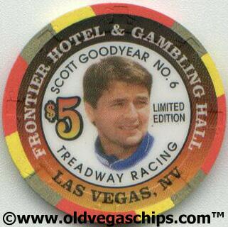 Las Vegas Frontier Hotel Scott Goodyear $5 Casino Chip