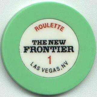 Las Vegas New Frontier Roulette Casino Chip
