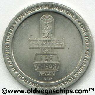 Las Vegas Frontier Hotel $1 Slot Token