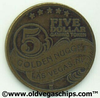 Golden Nugget $5 Slot Token 