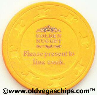 Las Vegas Golden Nugget $1.99 The Great Late Night Steak Chip