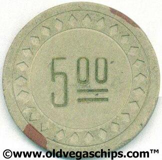 Las Vegas Golden Nugget Obsolete $5 Casino Chip