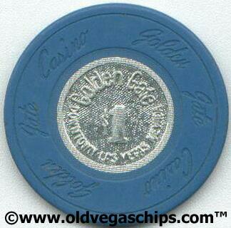 Las Vegas Scarce Golden Gate $1 Casino Chip