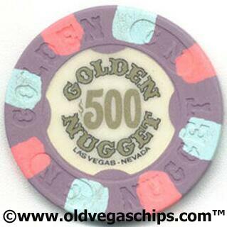 Las Vegas Golden Nugget $500 Casino Chip