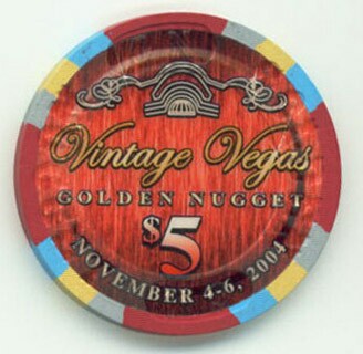 Golden Nugget Tony Bennett $5 Casino Chip