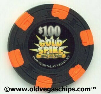 Gold Spike Casino 2009 $100 Casino Chip