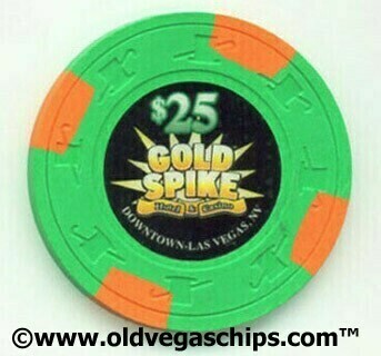 Gold Spike Casino 2009 $25 Casino Chip