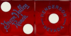 Green Valley Ranch Casino Dice