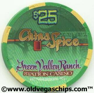 Green Valley Ranch Sushi & Sake $25 Casino Chip