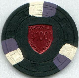 Hacienda Casino 1970's $100 Casino Chip