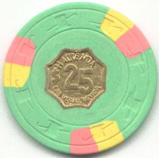 Las Vegas Hacienda Casino 1970's $25 Casino Chip
