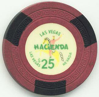 Hacienda Casino 1950's $25 Casino Chip