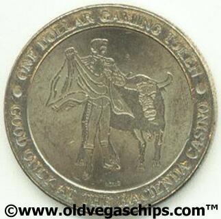 Las Vegas Hacienda Casino 1994 $1 Slot Token