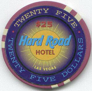 Hard Road Casino $25 Casino Chip