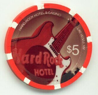 Hard Rock Hotel AGO $5 Casino Chip