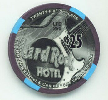 Las Vegas Hard Rock Hotel The Cure $25 Casino Chip 
