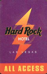 Las Vegas Hard Rock Hotel Room Key