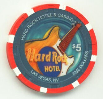 Hard Rock Hotel Rehab 2008 $5 Casino Chip