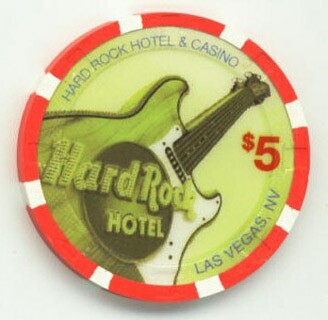 Hard Rock Save the Planet 2007 $5 Casino Chip