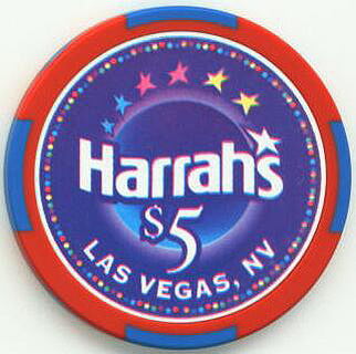 Las Vegas Harrah's 4th of July 2003 $5 Casino Chip