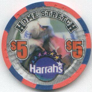Las Vegas Harrah's Kentucky Derby 2001 $5 Casino Chip