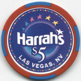 Las Vegas Harrah's Rodeo 2002 $5 Casino Chip